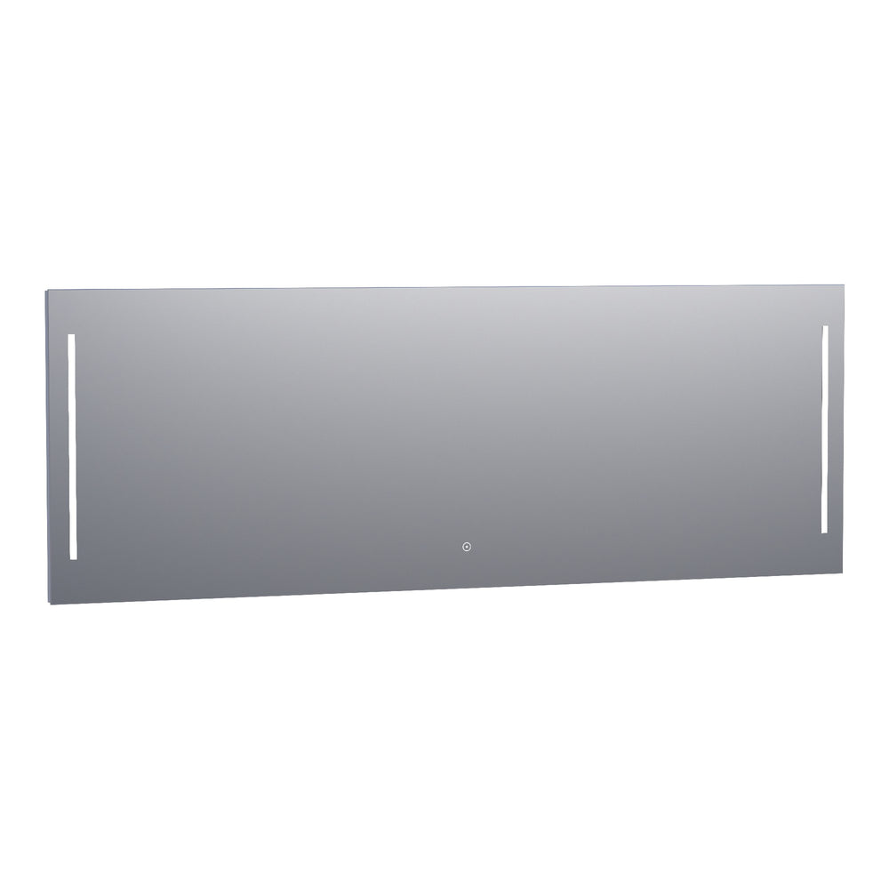 BRAUER Pyrite spiegel 200 rechthoekig met directe LED-verlichting met dimfunctie en touch-bediening SP-PY200RH