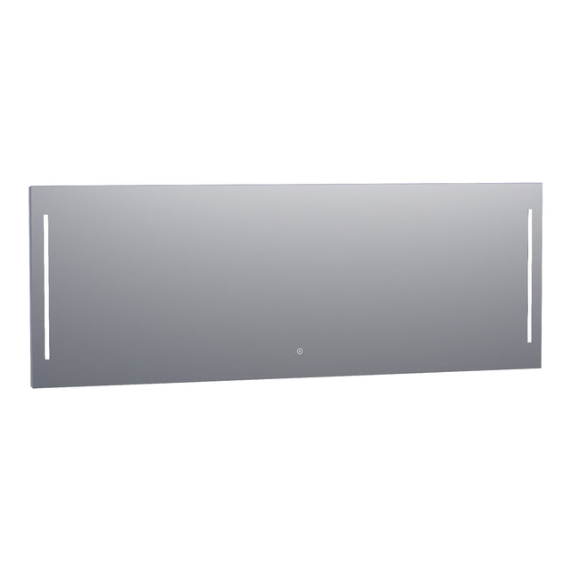 BRAUER Pyrite spiegel 200 rechthoekig met directe LED-verlichting met dimfunctie en touch-bediening SP-PY200RH