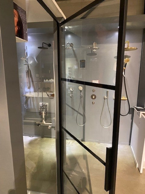 Showmodel Sealskin Soho KB19R draaideur 90x210cm mat zwart