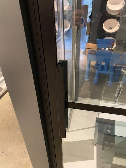 Showmodel Sealskin Soho KB19R draaideur 90x210cm mat zwart