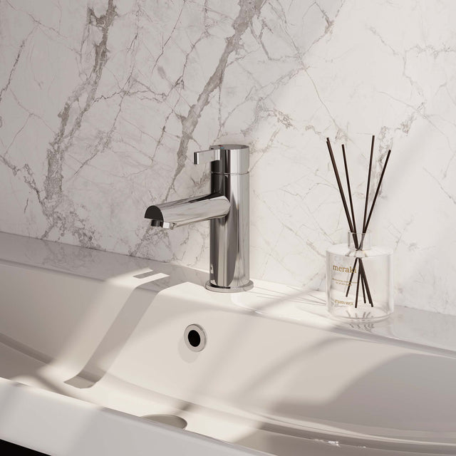 BRAUER Chrome Edition lage opbouw wastafelmengkraan model E chroom