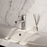 BRAUER Stripe lage opbouw wastafelmengkraan model A chroom 5-CE-001-HD7