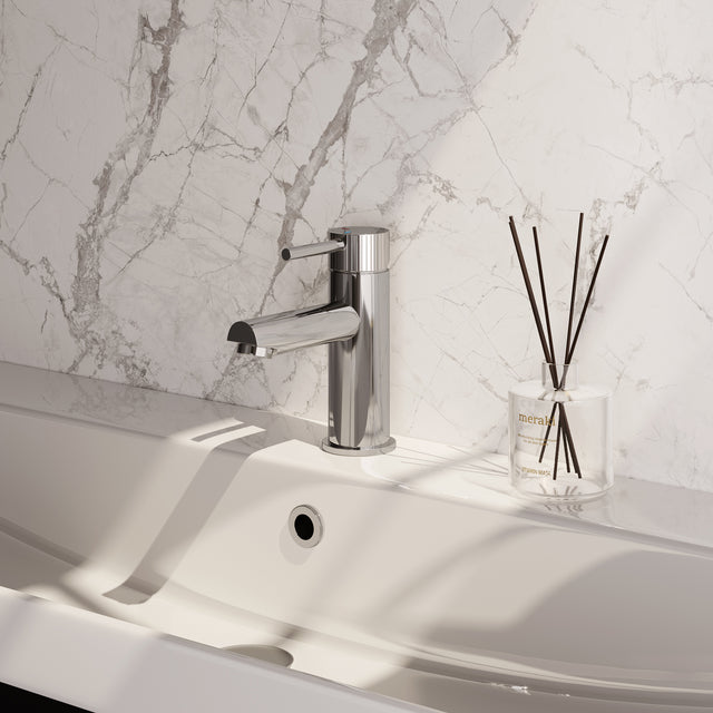 BRAUER Stripe lage opbouw wastafelmengkraan model A chroom 5-CE-001-HD7