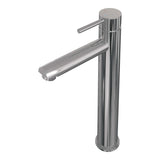 BRAUER Chrome Carving verhoogde opbouw wastafelmengkraan model A chroom