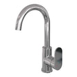 BRAUER Chrome Edition hoge opbouw wastafelmengkraan met draaibare ronde uitloop model C chroom