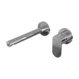 BRAUER Chrome Edition inbouw wastafelmengkraan met rechte uitloop en rozetten model C1 chroom