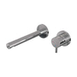 BRAUER Chrome Edition inbouw wastafelmengkraan met rechte uitloop en rozetten model B1 chroom