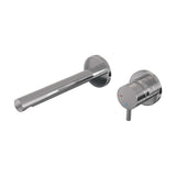 BRAUER Chrome Edition inbouw wastafelmengkraan met rechte uitloop en rozetten model B1 chroom