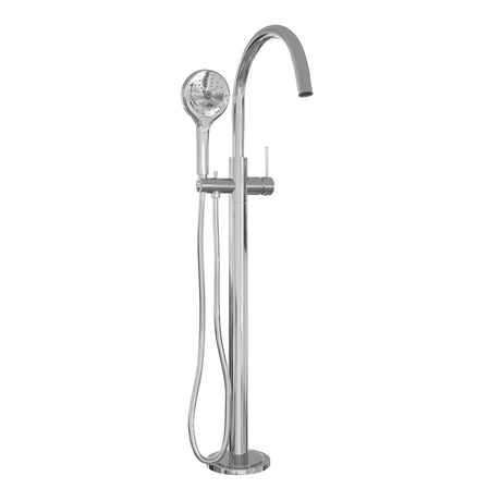 BRAUER Chrome Edition vrijstaande badmengkraan SET 02 met 3-standen handdouche en doucheslang chroom