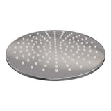 BRAUER Chrome Edition thermostatische inbouw regendouche 3-weg omstelling SET 40 met 30 cm douchekop en gebogen muurarm en staaf handdouche en doucheslang en geïntegreerde glijstang chroom