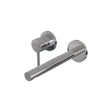 BRAUER Chrome Edition inbouw wastafelmengkraan met rechte uitloop en rozetten model A2 chroom