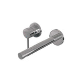 BRAUER Chrome Edition inbouw wastafelmengkraan met rechte uitloop en rozetten model A2 chroom