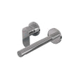 BRAUER Chrome Edition inbouw wastafelmengkraan met rechte uitloop en rozetten model C2 chroom