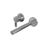 BRAUER Chrome Edition inbouw wastafelmengkraan met rechte uitloop en rozetten model D2 chroom