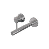 BRAUER Chrome Carving inbouw wastafelmengkraan met rechte uitloop en rozetten model A2 chroom 5-CE-083-S6-65