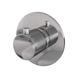 BRAUER Chrome Carving losse inbouwthermostaat met in- en afbouwdelen chroom 5-CE-090