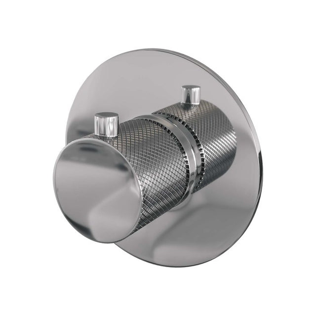 BRAUER Chrome Carving losse inbouwthermostaat met in- en afbouwdelen chroom 5-CE-090