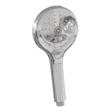 BRAUER Chrome Carving thermostatische inbouw badkraan SET 02 met badvulcombinatie en 3-standen handdouche en doucheslang en wandaansluitbocht chroom