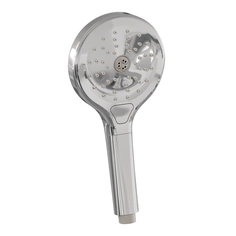 BRAUER Chrome Carving thermostatische inbouw badkraan SET 02 met badvulcombinatie en 3-standen handdouche en doucheslang en wandaansluitbocht chroom