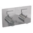 BRAUER Chrome Edition 2-weg inbouwthermostaat met drukknoppen met in- en afbouwdelen chroom