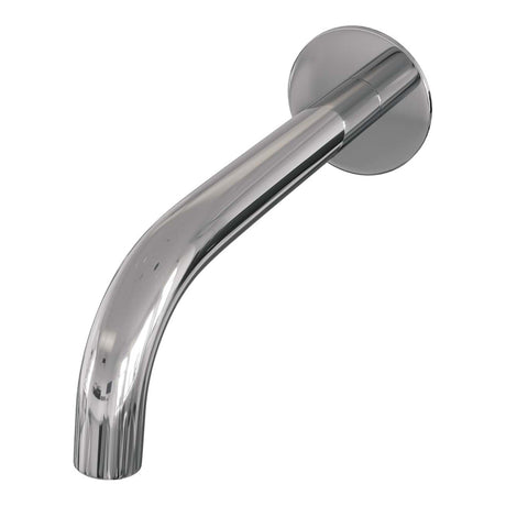 BRAUER Chrome Carving thermostatische inbouw badkraan met drukknoppen SET 03 met uitloop en staaf handdouche en doucheslang en wandaansluitbocht chroom