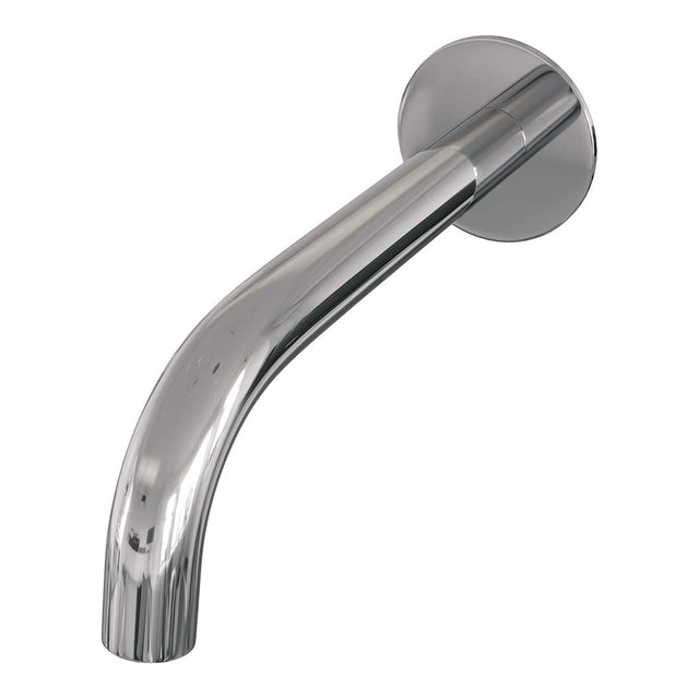 BRAUER Chrome Carving thermostatische inbouw badkraan met drukknoppen SET 04 met uitloop en 3-standen handdouche en doucheslang en wandaansluitbocht chroom