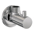 BRAUER Chrome Edition hoekstopkraan compleet met slang chroom 5-CE-315