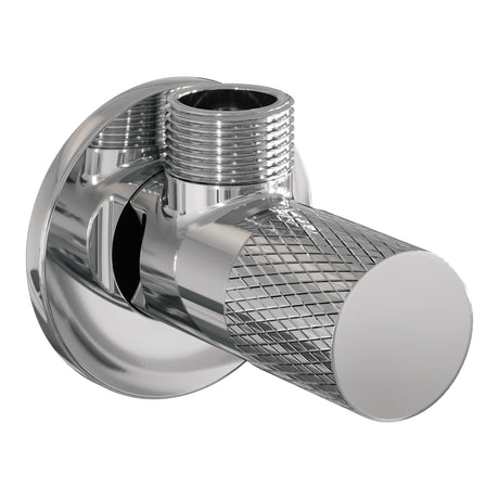 BRAUER Chrome Carving hoekstopkraan compleet met slang chroom 5-CE-317