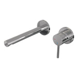 BRAUER Stripe inbouw wastafelmengkraan met rechte uitloop en rozetten model A1 chroom 5-CE-331