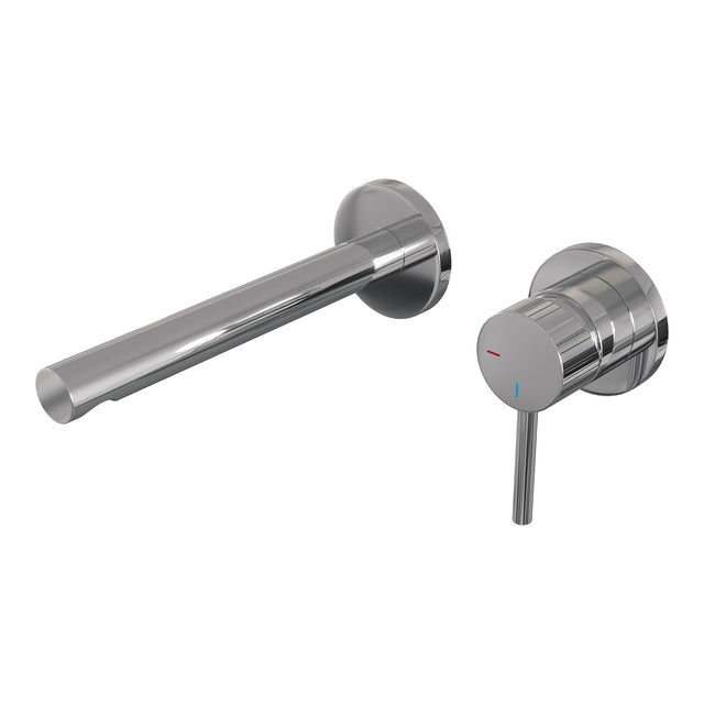 BRAUER Stripe inbouw wastafelmengkraan met rechte uitloop en rozetten model A1 chroom 5-CE-331