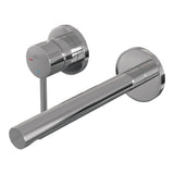 BRAUER Stripe inbouw wastafelmengkraan met rechte uitloop en rozetten model A2 chroom 5-CE-335