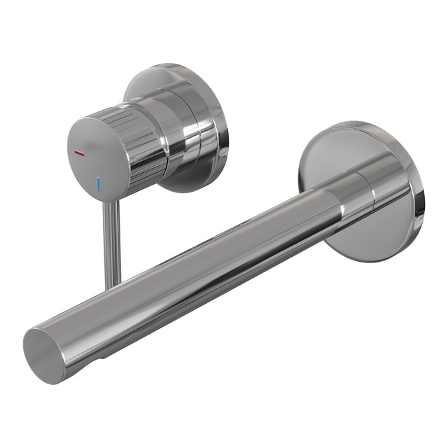 BRAUER Stripe inbouw wastafelmengkraan met rechte uitloop en rozetten model A2 chroom 5-CE-335