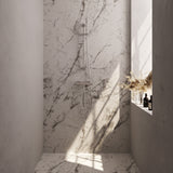 BRAUER Stripe opbouw douche thermostaatkraan SET 01 met glijstang en staaf handdouche en doucheslang chroom 5-CE-345