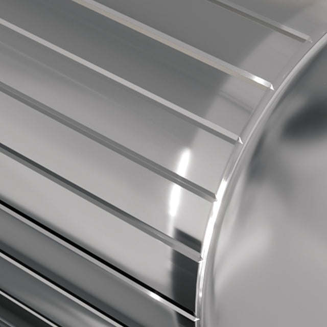 BRAUER Stripe opbouw douche thermostaatkraan SET 02 met glijstang en 3-standen handdouche en doucheslang chroom 5-CE-346