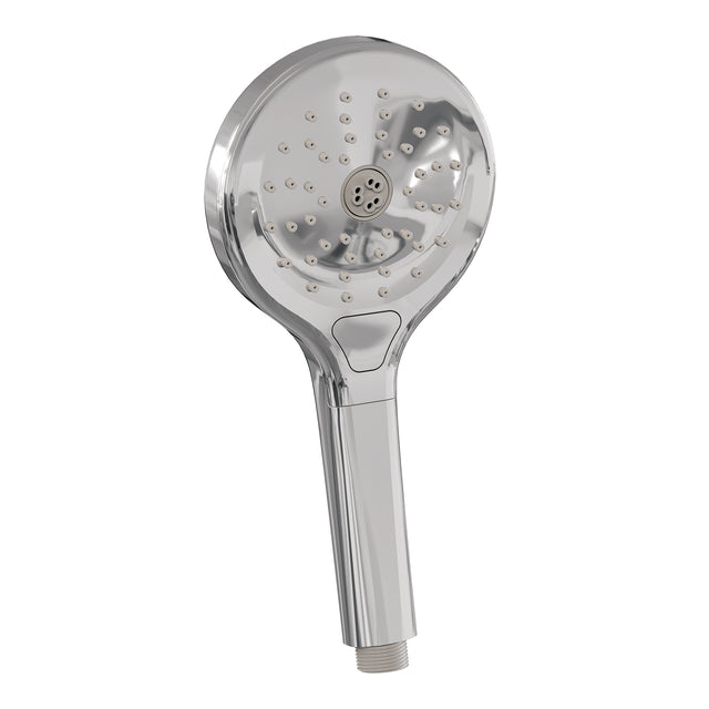 BRAUER Stripe thermostatische inbouw regendouche SET 11 met 25 cm douchekop en gebogen muurarm en 3-standen handdouche en doucheslang en geïntegreerde glijstang chroom 5-CE-385