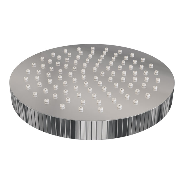 BRAUER Stripe thermostatische inbouw regendouche 3-weg rechthoekig SET 22 met 25 cm douchekop en rechte muurarm en 3-standen handdouche en doucheslang en geïntegreerde glijstang chroom 5-CE-407