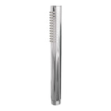 BRAUER Stripe thermostatische inbouw regendouche met drukknoppen SET 27 met 25 cm douchekop en plafondarm en staaf handdouche en doucheslang en wandaansluitbocht chroom 5-CE-417