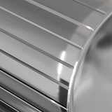 BRAUER Stripe thermostatische inbouw regendouche 3-weg rond SET 39 met 25 cm douchekop en plafondarm en staaf handdouche en doucheslang en wandaansluitbocht chroom 5-CE-441