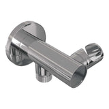 BRAUER Stripe thermostatische inbouw regendouche 3-weg rond SET 39 met 25 cm douchekop en plafondarm en staaf handdouche en doucheslang en wandaansluitbocht chroom 5-CE-441