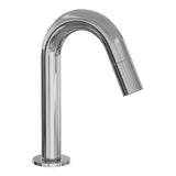 BRAUER Stripe opbouw fonteinkraan met gebogen uitloop chroom 5-CE-464
