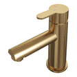 BRAUER Gold Edition lage opbouw wastafelmengkraan model D goud geborsteld PVD