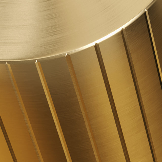 BRAUER Stripe lage opbouw wastafelmengkraan model A goud geborsteld PVD 5-GG-001-HD7