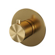 BRAUER Gold Edition losse inbouwthermostaat met in- en afbouwdelen goud geborsteld PVD