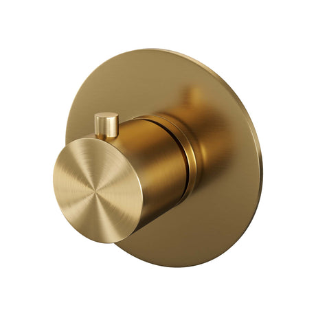 BRAUER Gold Edition losse inbouwthermostaat met in- en afbouwdelen goud geborsteld PVD