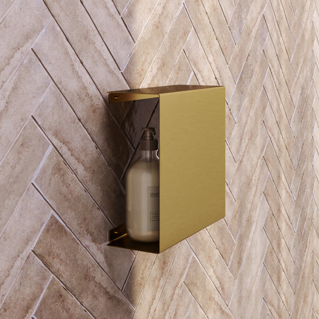BRAUER Opbouwnis met verborgen opbergruimte goud geborsteld PVD 5-GG-227