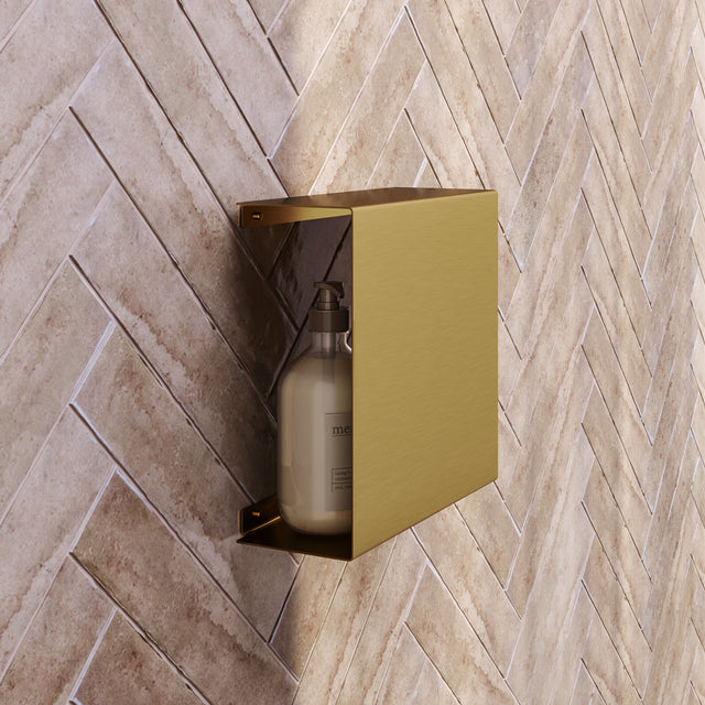 BRAUER Opbouwnis met verborgen opbergruimte goud geborsteld PVD 5-GG-227