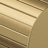 BRAUER Stripe hoekstopkraan compleet met slang goud geborsteld PVD 5-GG-462