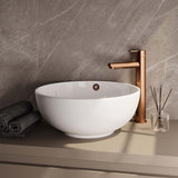 BRAUER Copper Edition verhoogde opbouw wastafelmengkraan model D koper geborsteld PVD