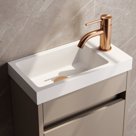 BRAUER Copper Edition opbouw fonteinkraan koper geborsteld PVD