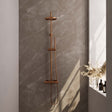 BRAUER Copper Carving opbouw thermostatische regendouche SET 01 met 20 cm hoofddouche en staaf handdouche en doucheslang koper geborsteld PVD 5-GK-253